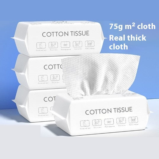 Extra Thick Face Cloth Disposable Cotton Pads Paper Makeup Remover