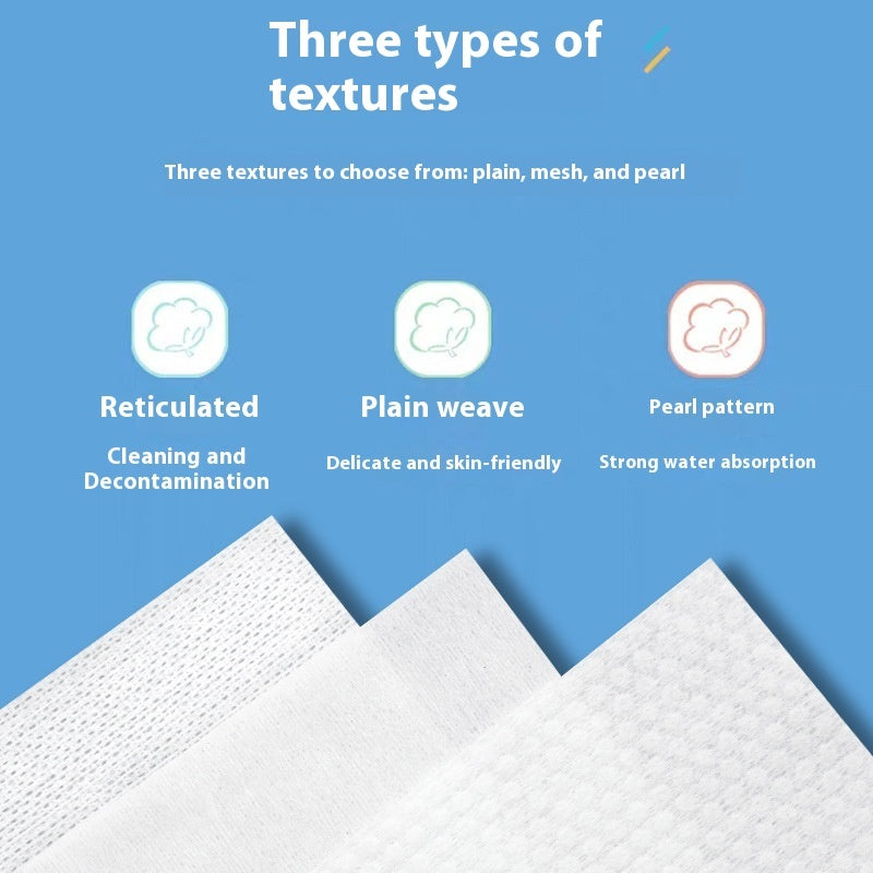Extra Thick Face Cloth Disposable Cotton Pads Paper Makeup Remover